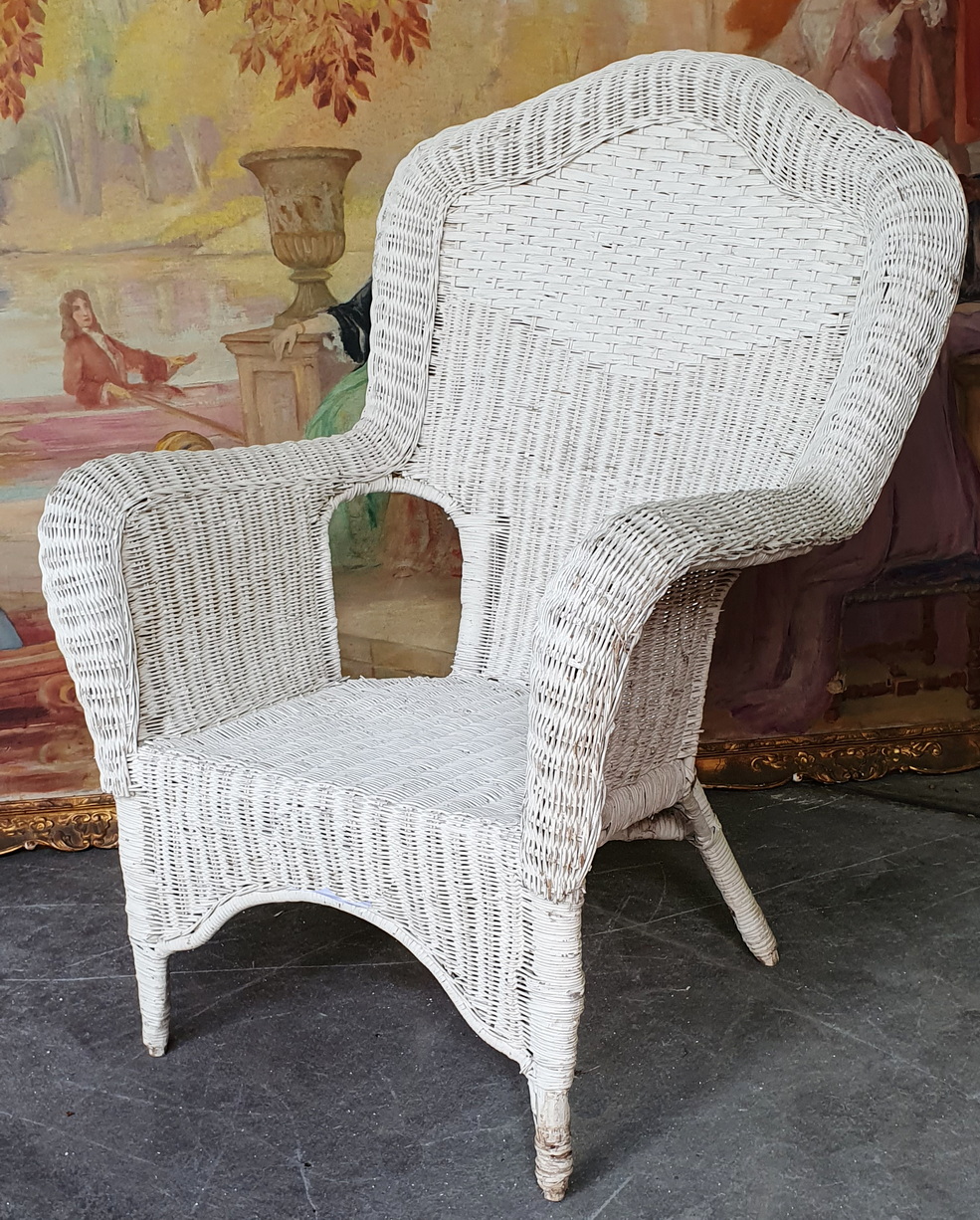 A pair of French "Belle Epoque" Armchairs